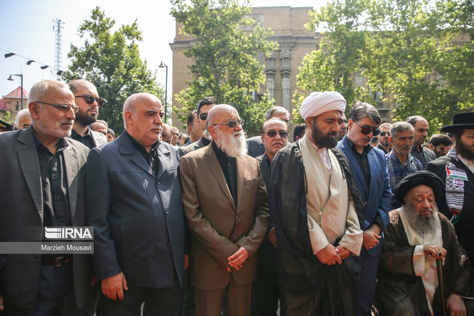 تشییع پیکر شهید «حسین امیرعبداللهیان»