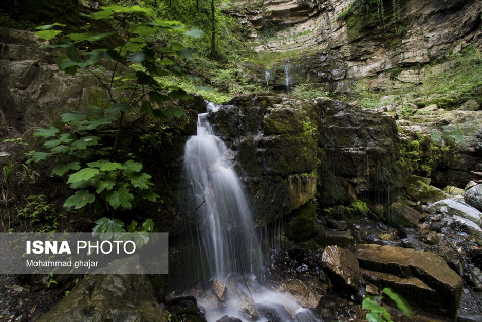 آبشارهای شفیع آباد فندرسک، شهر خان ببین – استان گلستان