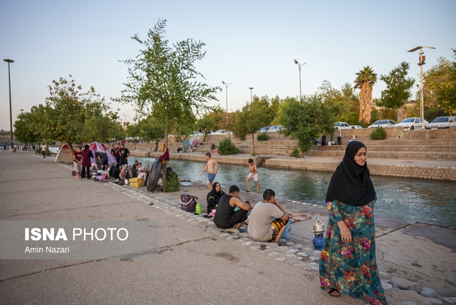 شنا در علی کله دزفول - استان خوزستان