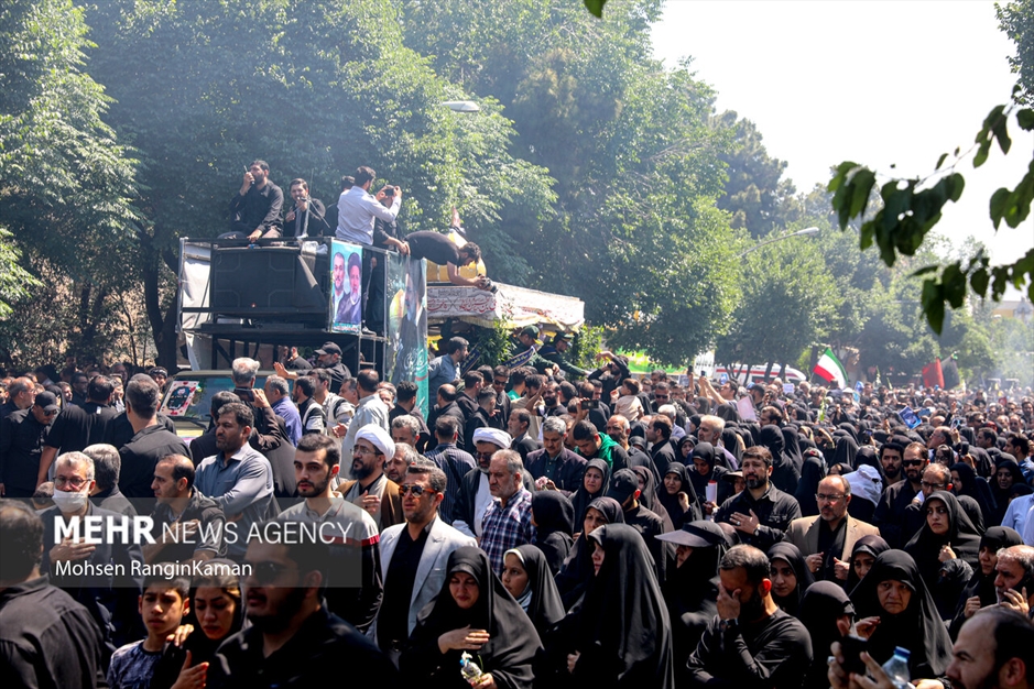 مراسم تشییع پیکر سردار شهید سید مهدی موسوی