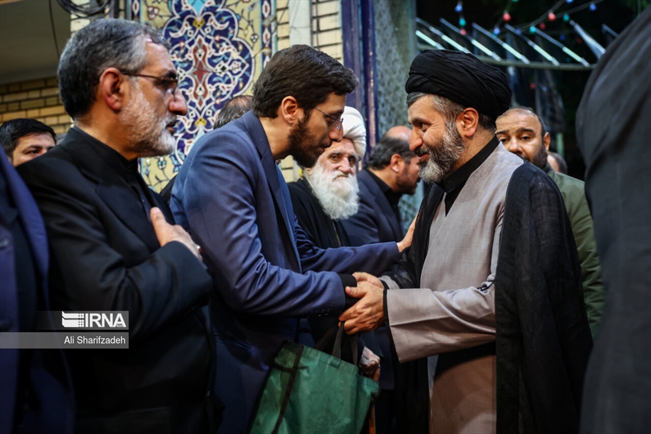 گرامیداشت رئیس جمهور شهید وهمراهان در مسجد ارک