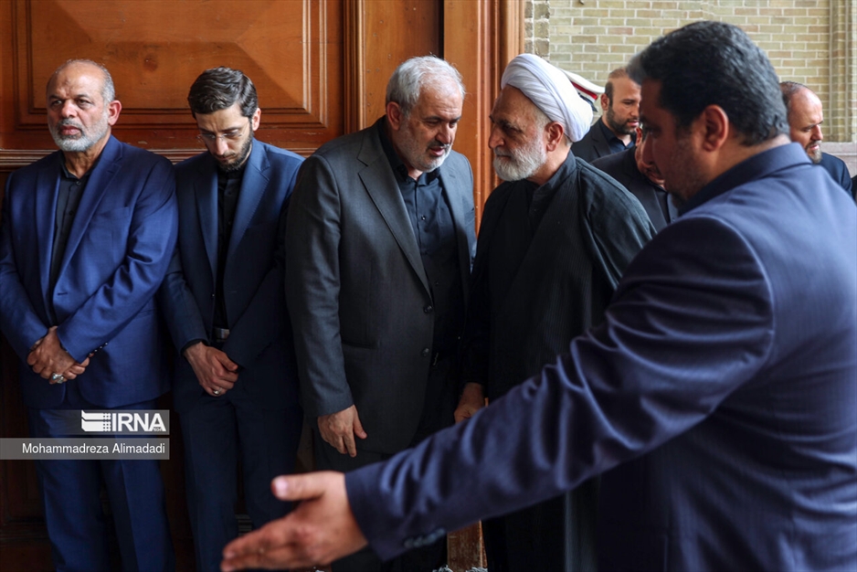 مراسم هفتمین روز شهادت شهدای خدمت