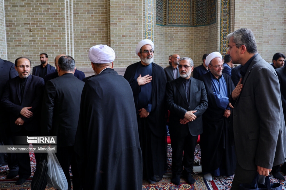 مراسم هفتمین روز شهادت شهدای خدمت