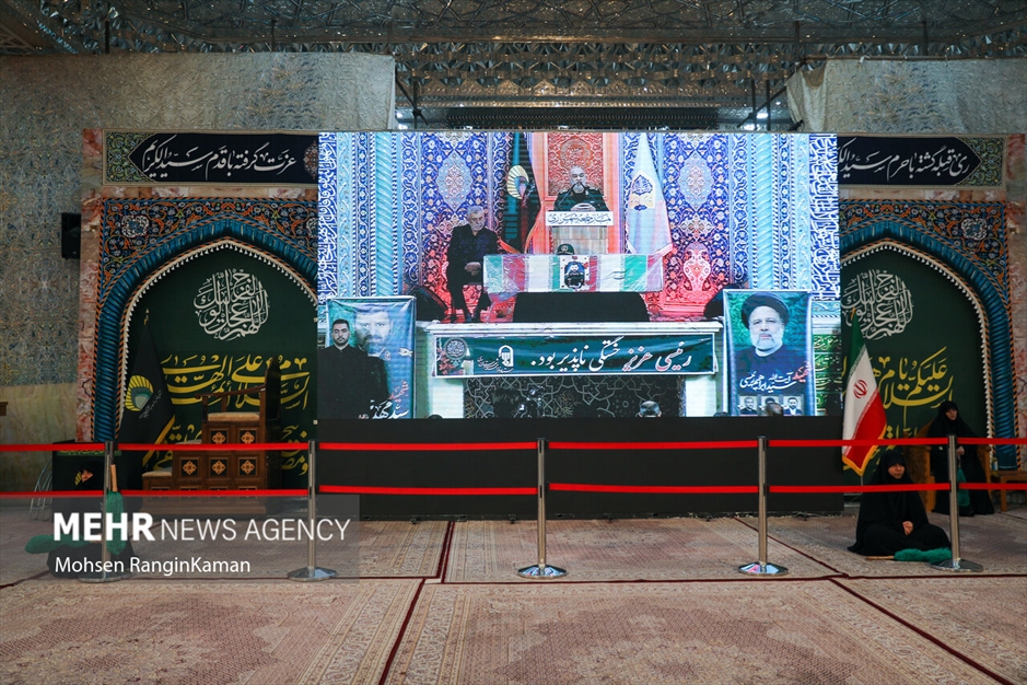 مراسم تشییع پیکر سردار شهید سید مهدی موسوی