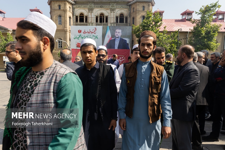 مراسم تشییع پیکر حسین امیرعبداللهیان وزیر امور خارجه شهید