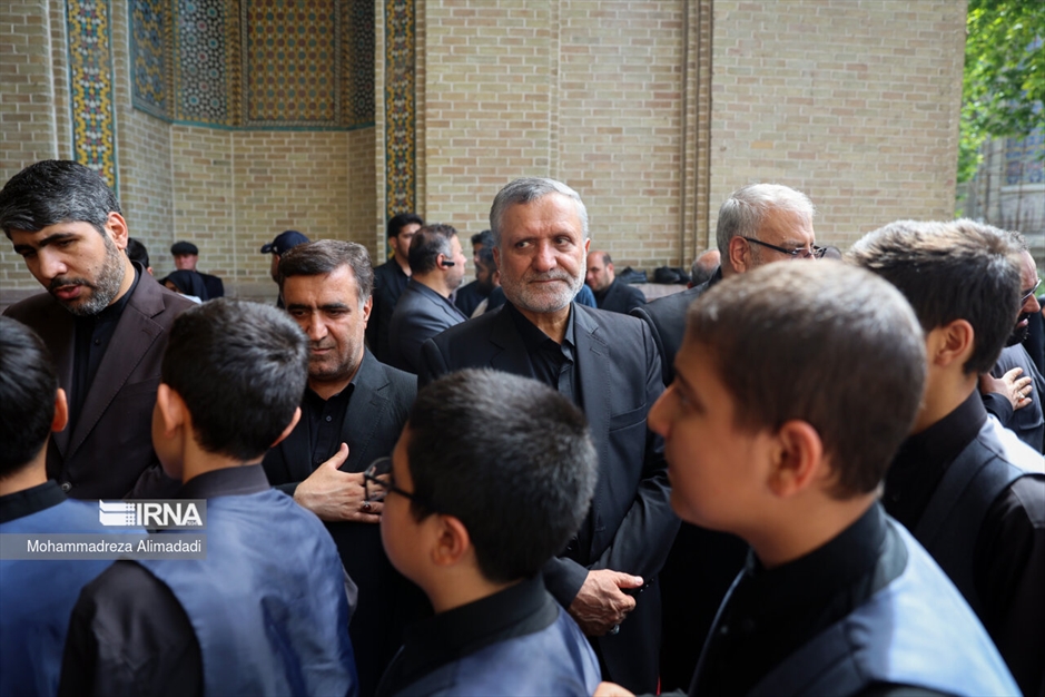 مراسم هفتمین روز شهادت شهدای خدمت