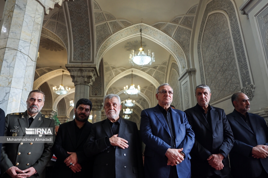 مراسم هفتمین روز شهادت شهدای خدمت