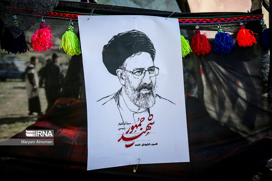 عزاداری بی بی گل در فراق رئیس جمهور شهید