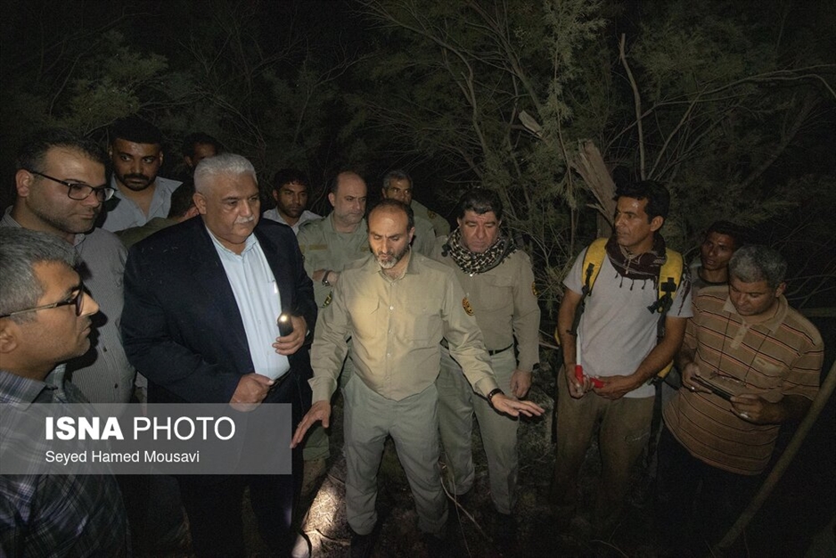 آتش سوزی پارک ملی کرخه در استان خوزستان