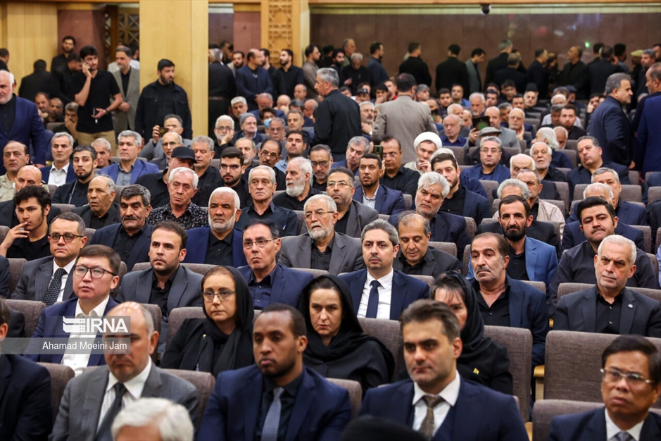 مراسم ترحیم وزیر امور خارجه