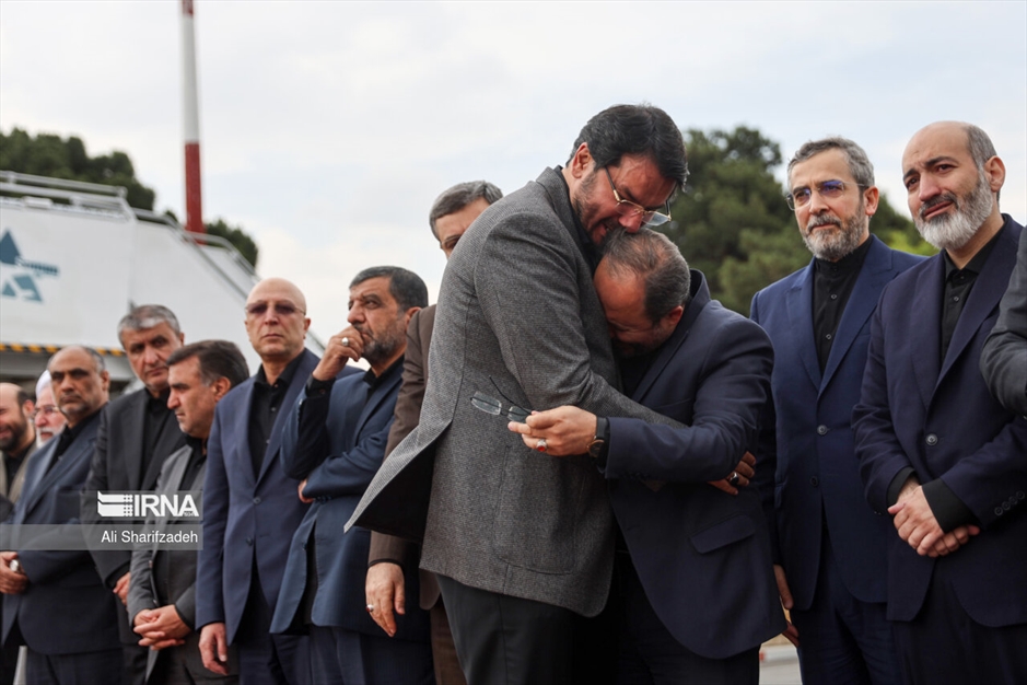 استقبال از شهدای خدمت در فرودگاه مهرآباد