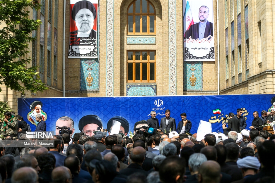 تشییع پیکر شهید «حسین امیرعبداللهیان»