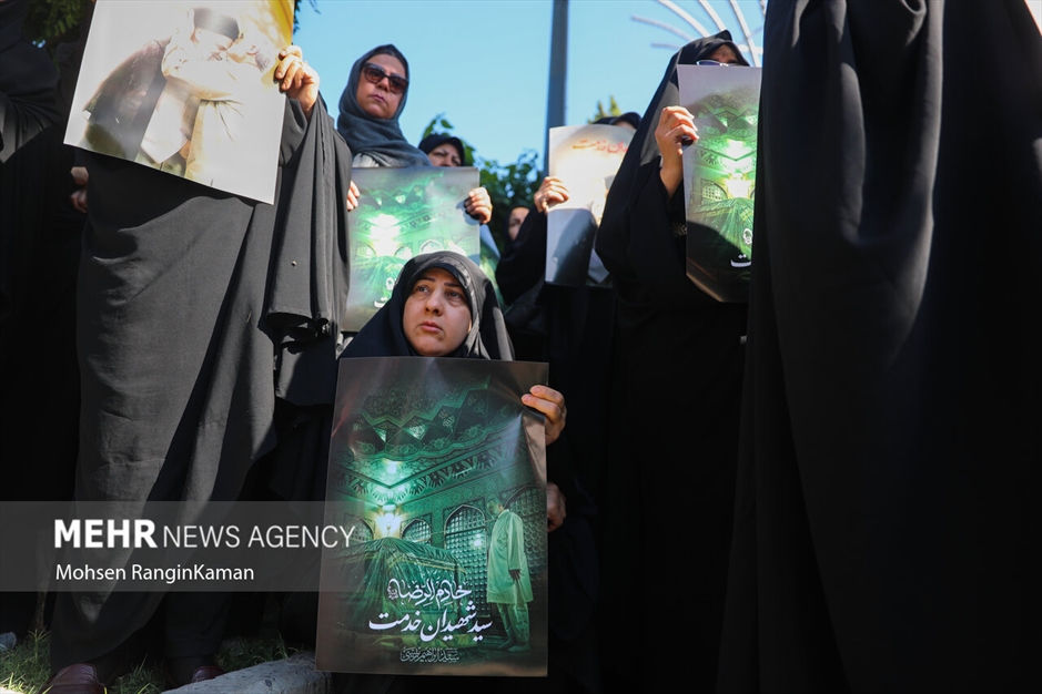 مراسم تشییع پیکر سردار شهید سید مهدی موسوی