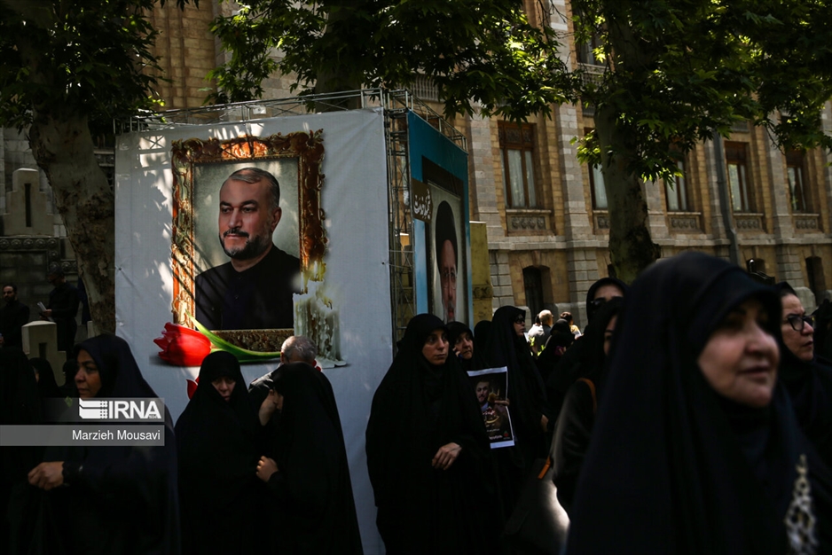 تشییع پیکر شهید «حسین امیرعبداللهیان»