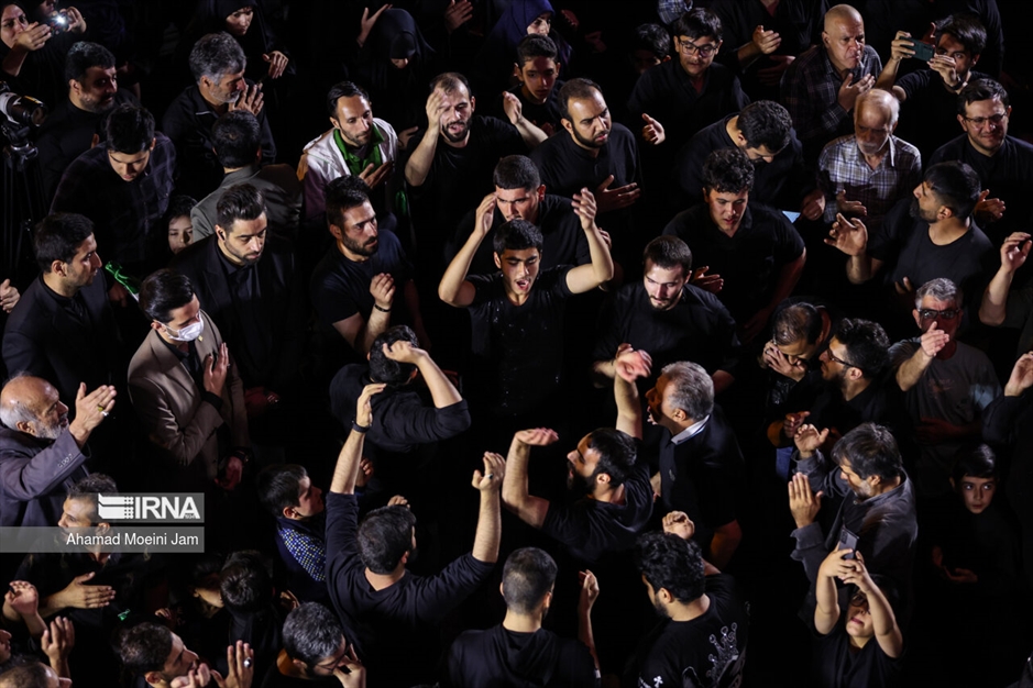 شام غریبان شهدای خدمت