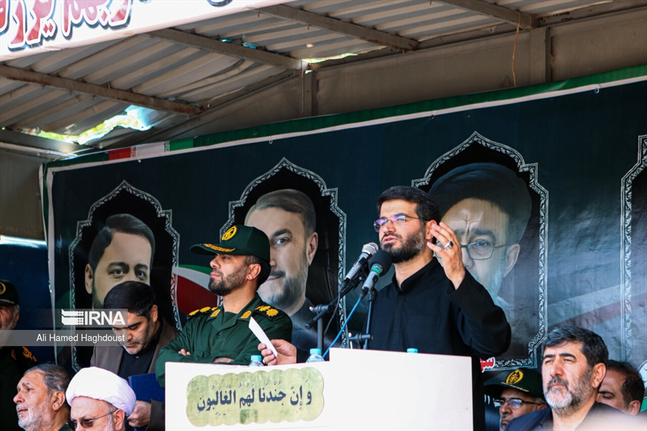 تشییع پیکر شهید «مالک رحمتی»