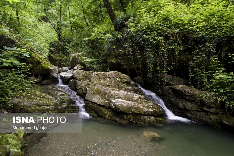 آبشارهای شفیع آباد فندرسک، شهر خان ببین – استان گلستان