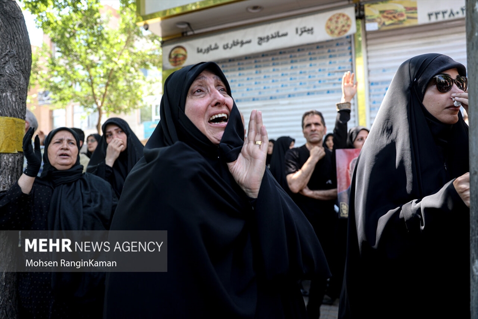 مراسم تشییع پیکر سردار شهید سید مهدی موسوی