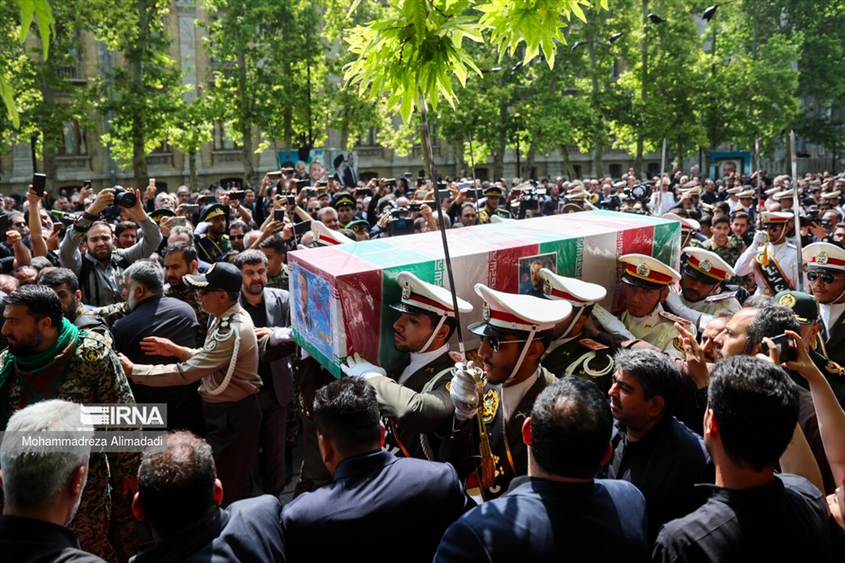 تشییع پیکر شهید «حسین امیرعبداللهیان»