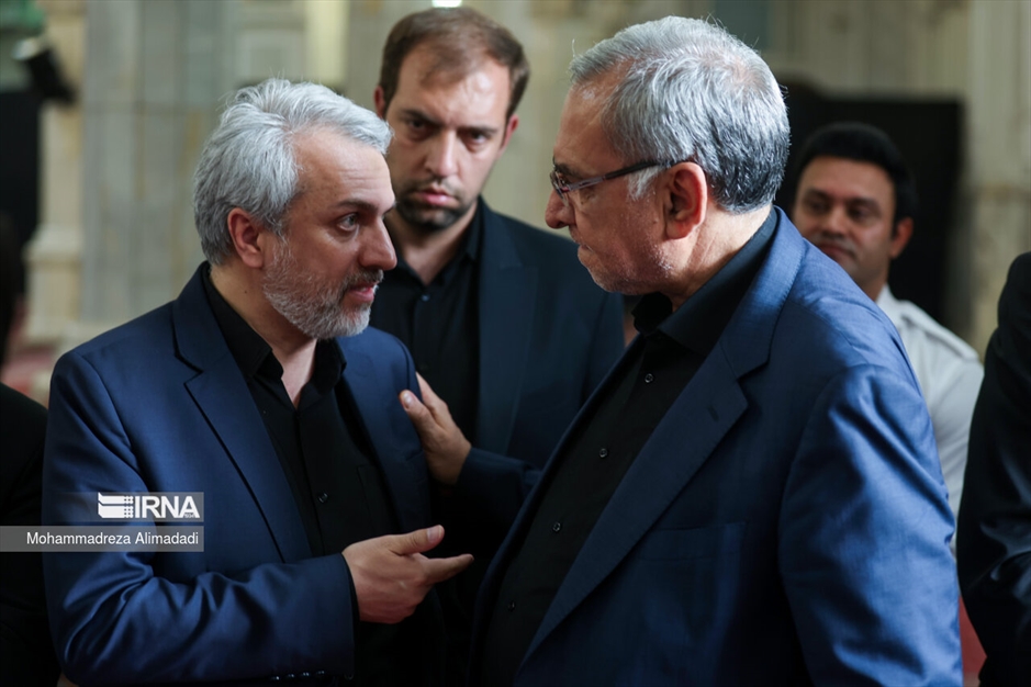 مراسم هفتمین روز شهادت شهدای خدمت