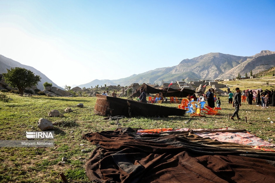 عزاداری بی بی گل در فراق رئیس جمهور شهید