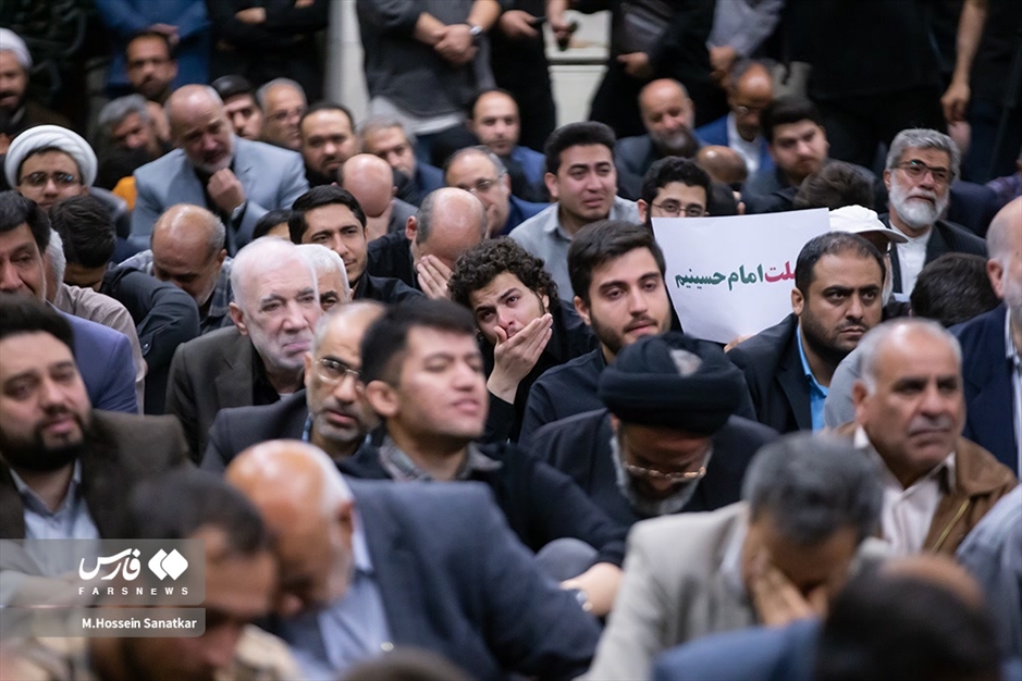 تجمع مردمی و دانشجویی بزرگداشت شهدای خدمت در دانشگاه تهران