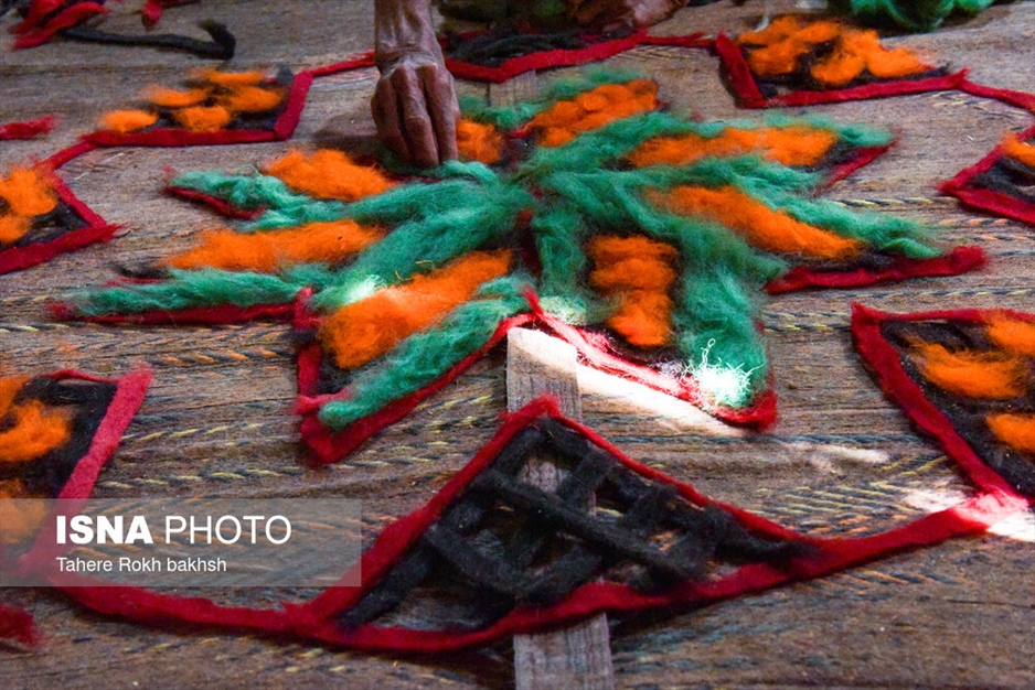 نمد مالی، صنایع دستی عشایر