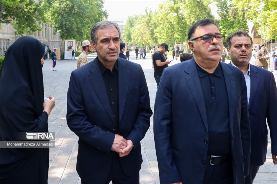 تشییع پیکر شهید «حسین امیرعبداللهیان»