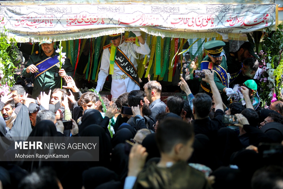 مراسم تشییع پیکر سردار شهید سید مهدی موسوی