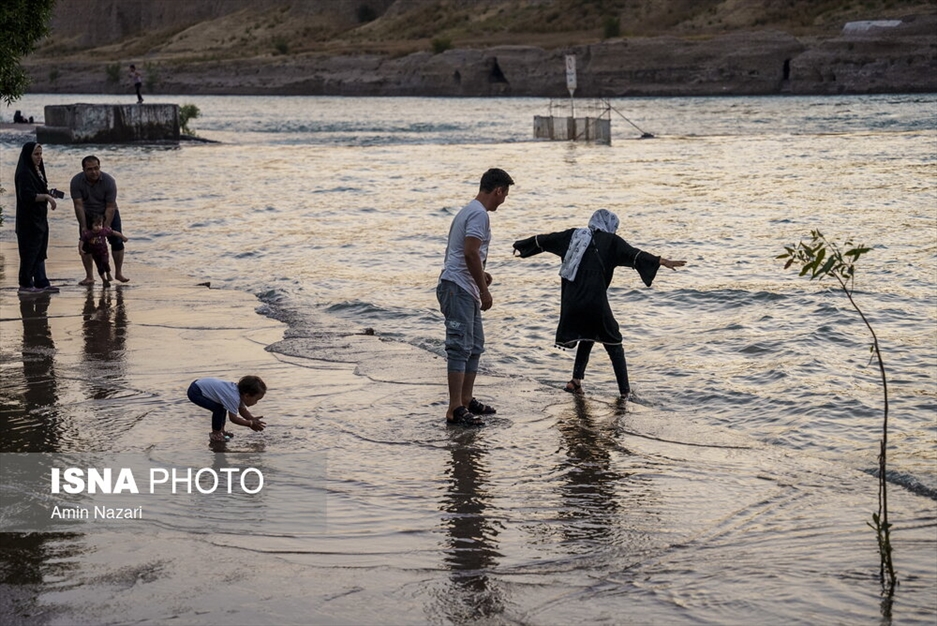 شنا در علی کله دزفول - استان خوزستان