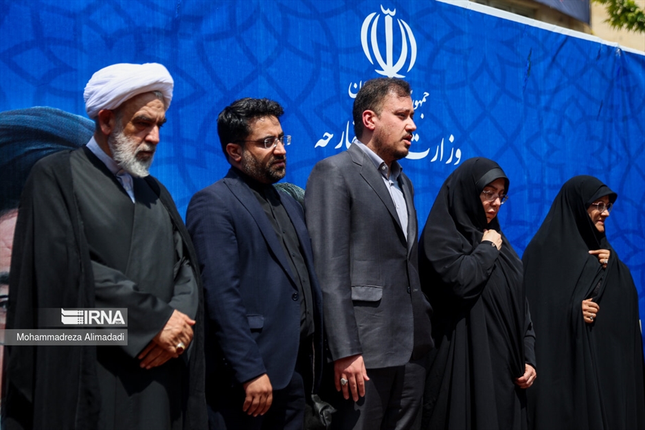 تشییع پیکر شهید «حسین امیرعبداللهیان»