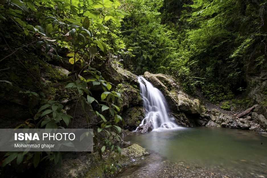 آبشارهای شفیع آباد فندرسک، شهر خان ببین – استان گلستان
