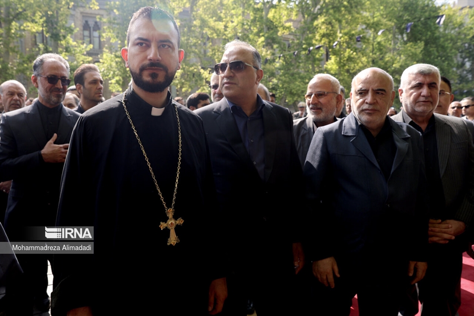 تشییع پیکر شهید «حسین امیرعبداللهیان»