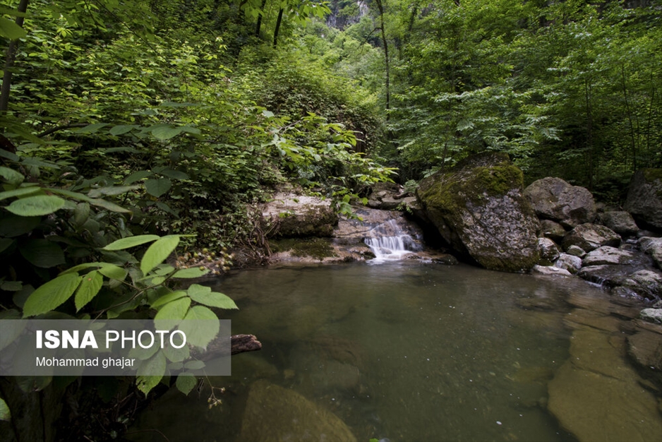 آبشارهای شفیع آباد فندرسک، شهر خان ببین – استان گلستان