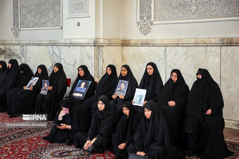 مراسم هفتمین روز شهادت شهدای خدمت