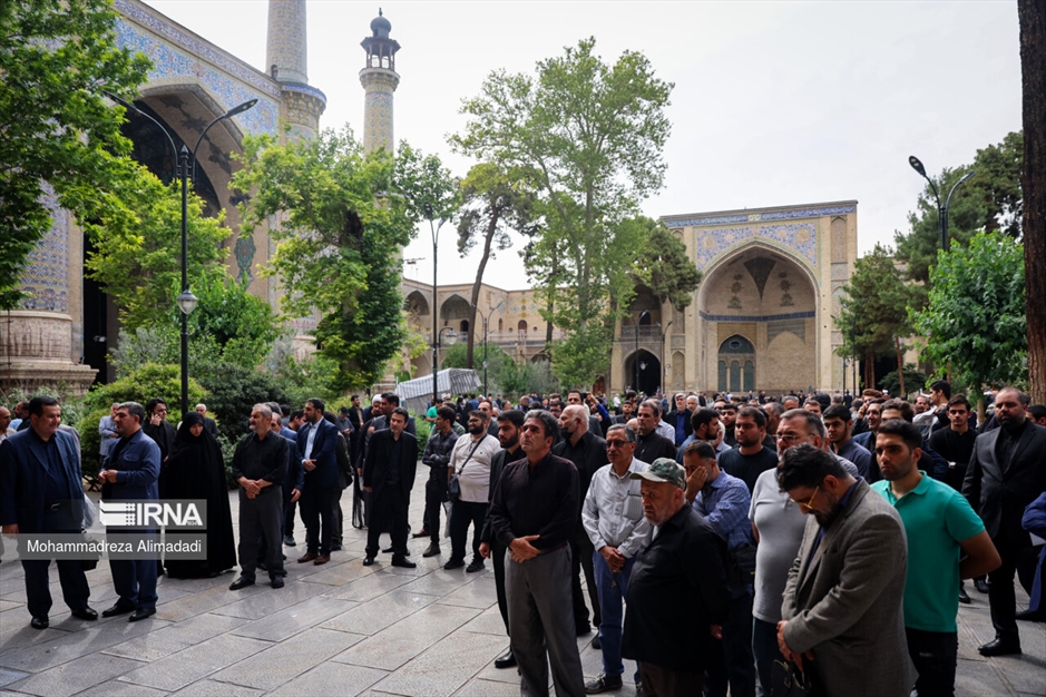 مراسم هفتمین روز شهادت شهدای خدمت