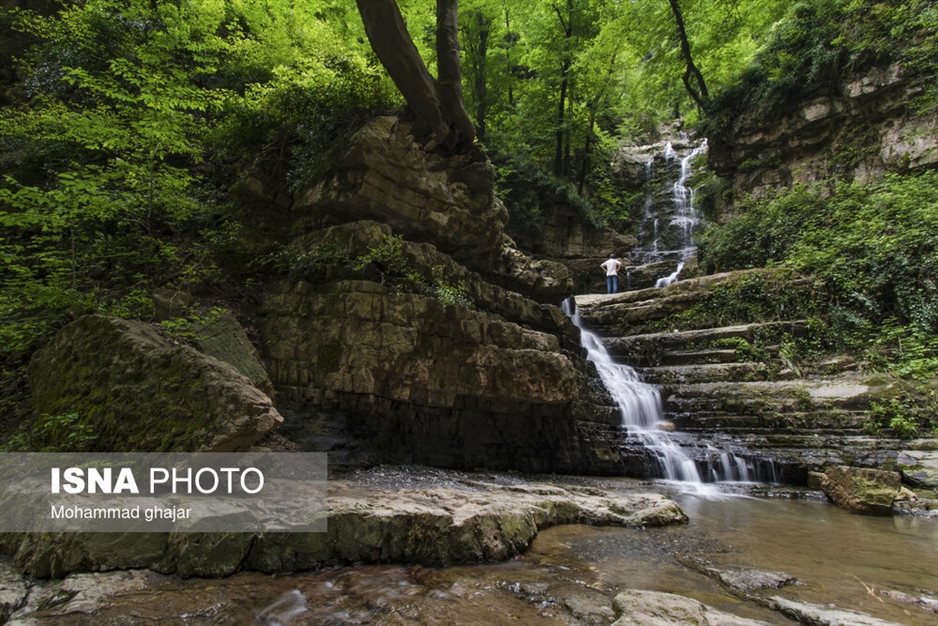 آبشارهای شفیع آباد فندرسک، شهر خان ببین – استان گلستان
