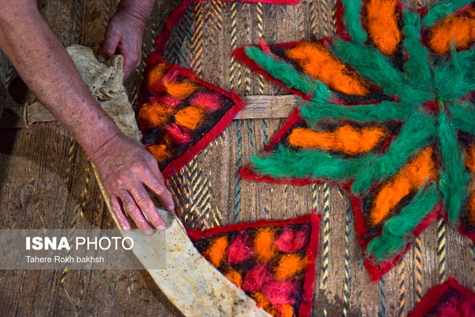 نمد مالی، صنایع دستی عشایر