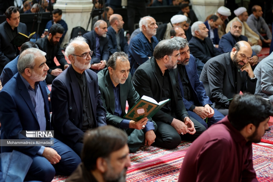 مراسم هفتمین روز شهادت شهدای خدمت