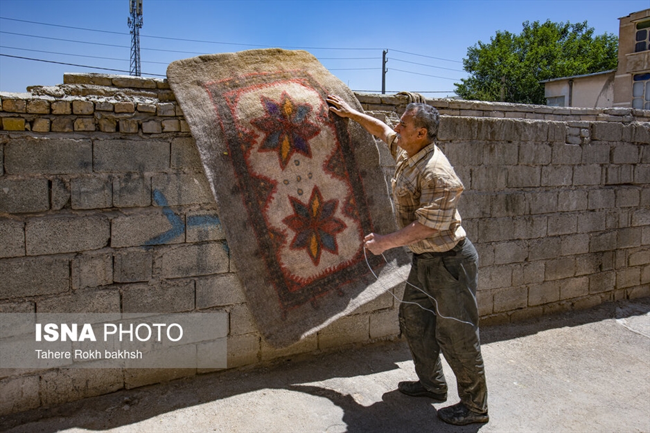 نمد مالی، صنایع دستی عشایر