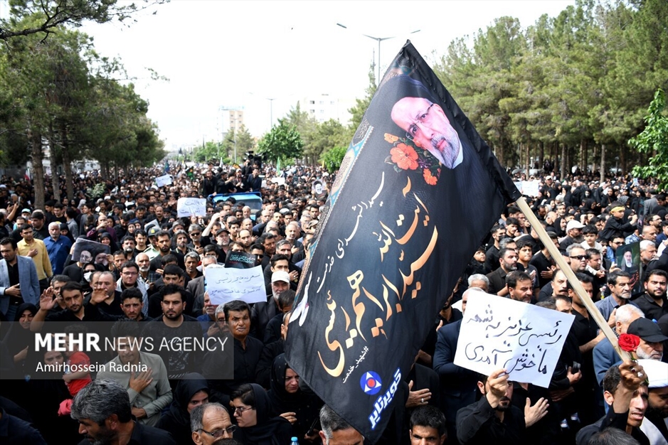 مراسم استقبال و تشییع پیکر رئیس جمهور شهید حجت الاسلام رئیسی