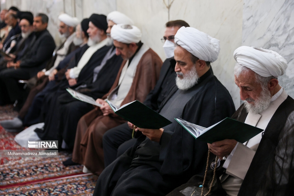 مراسم هفتمین روز شهادت شهدای خدمت