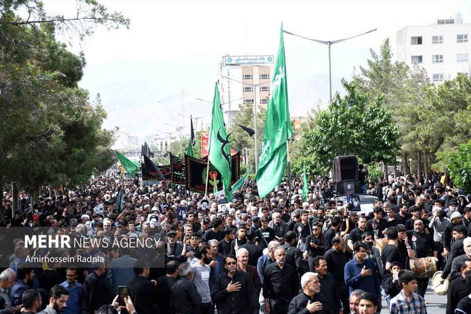 مراسم استقبال و تشییع پیکر رئیس جمهور شهید حجت الاسلام رئیسی