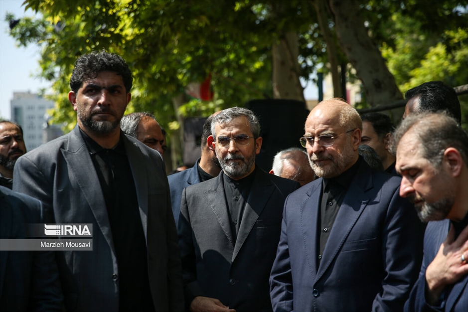 تشییع پیکر شهید «حسین امیرعبداللهیان»