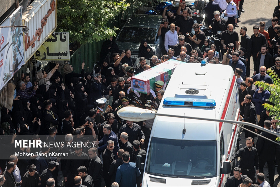 مراسم تشییع پیکر سردار شهید سید مهدی موسوی