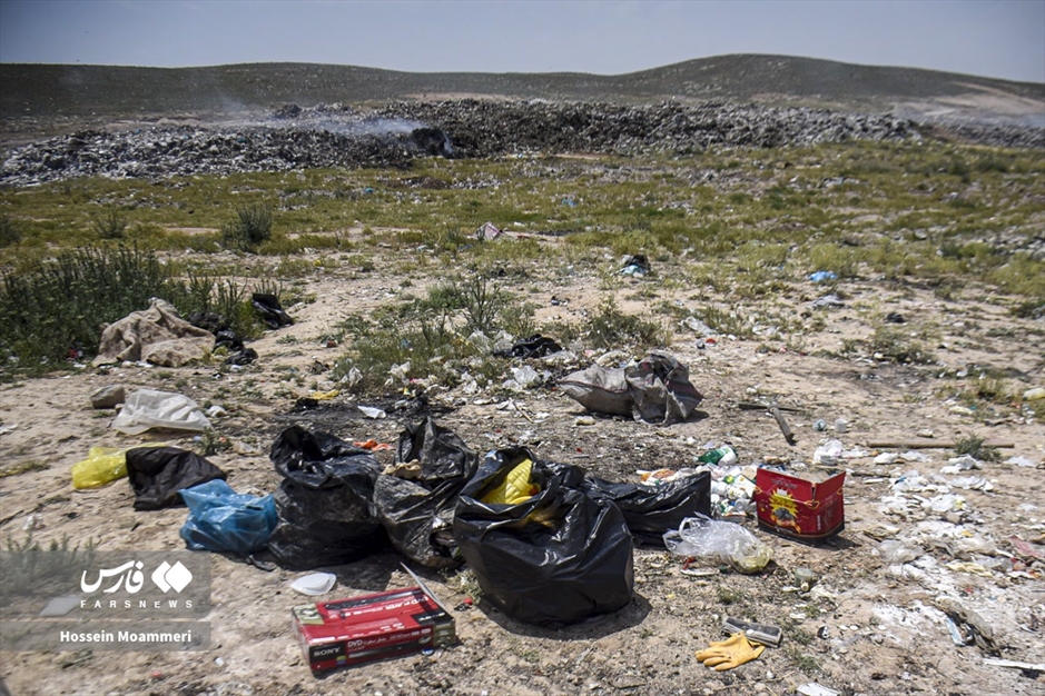 اینجا کوهی از زباله‌ها دارد خاک میخورد!