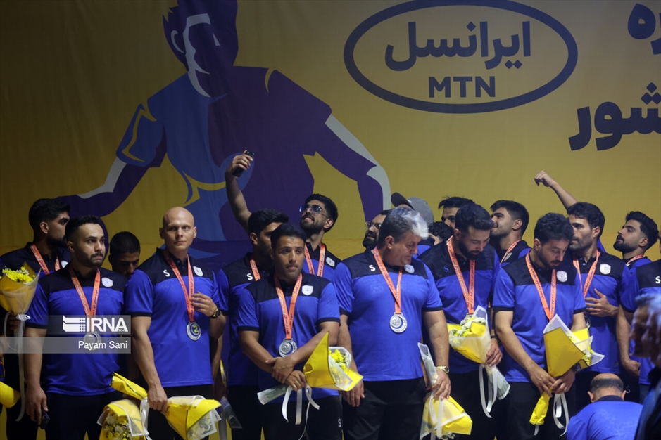 اختتامیه سی‌وششمین دوره لیگ برتر هندبال مردان