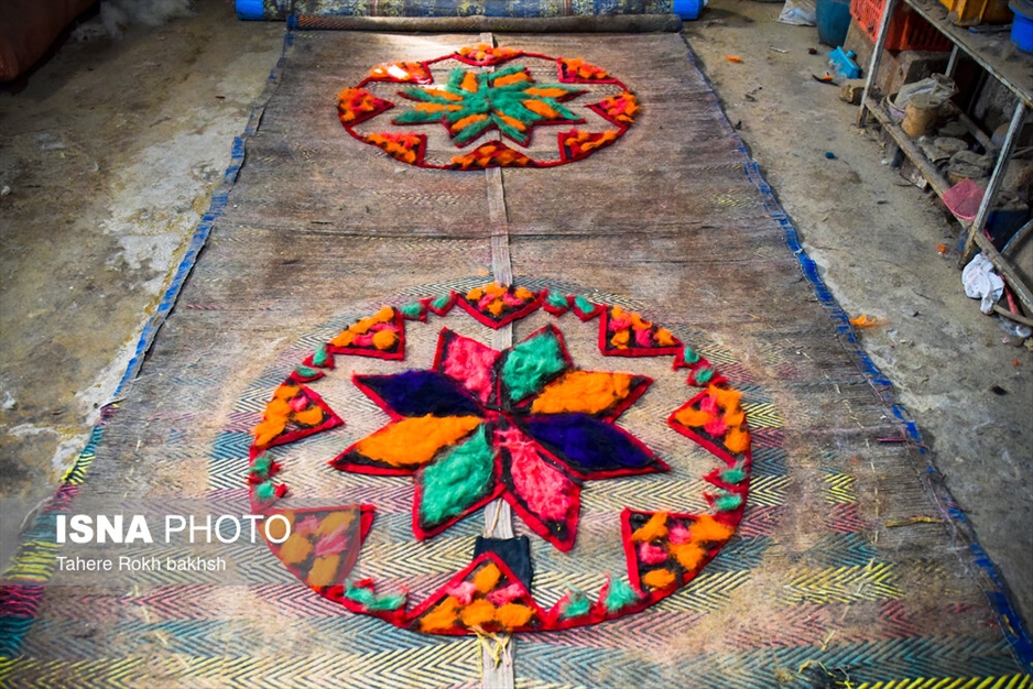 نمد مالی، صنایع دستی عشایر