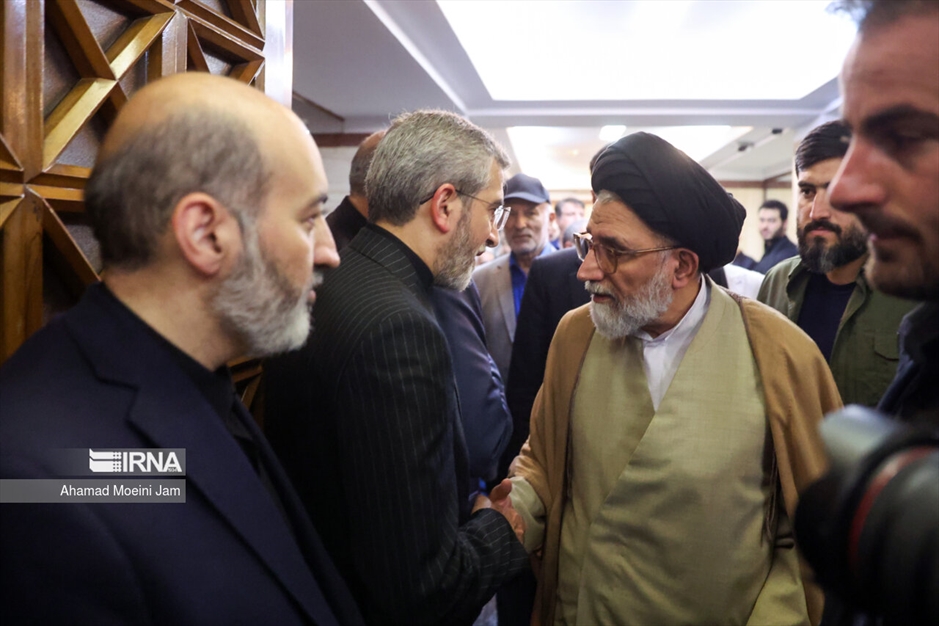 مراسم ترحیم وزیر امور خارجه