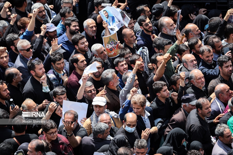 تشییع شهدای خدمت در تهران-۲
